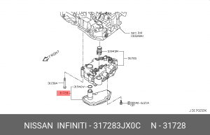 NISSAN JUKE (F15) (2011>)/ QASHQAI (J10) (2006-201 2018 >> НОВОГО ОБРАЗЦА 31728-3JX0C NISSAN