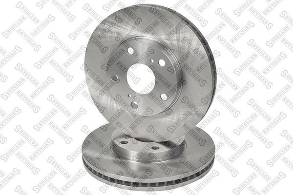 диск тормозной передний!\ Toyota Avensis 2.0/D4-D 01> 6020-1137V-SX STELLOX