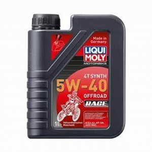 Масло моторное для 4-х тактных двигателей LIQUI MOLY MOTORBIKE 4T OFFROAD RACE 5 3018 LIQUI MOLY