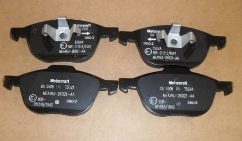 Колодки тормозные FORD Focus 2 MAZDA 3 VOLVO передние (4шт.) OE 1809256 FORD
