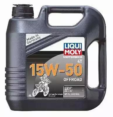 Масло моторное для 4-х тактных двигателей LIQUI MOLY MOTORBIKE 4T OFFROAD 15W50  3058 LIQUI MOLY