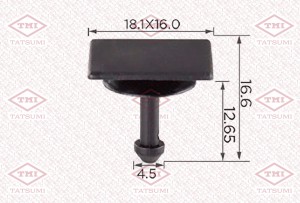 Клипса автомобильная [упаковка 10 штук] SUBARU TJB1382 TJB1382 TATSUMI