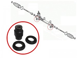 ST-44200-12780B Сайлентблок рулевой рейки (комплект) TOYOTA COROLLA ST4420012780B SAT