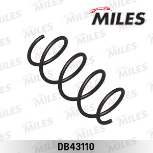 Пружина передней подвески NISSAN NOTE 1.4 06- (LESJOFORS 4062077) DB43110 DB43110 MILES
