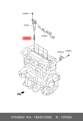 PICANTO (2011>) 1884310062 HYUNDAI KIA