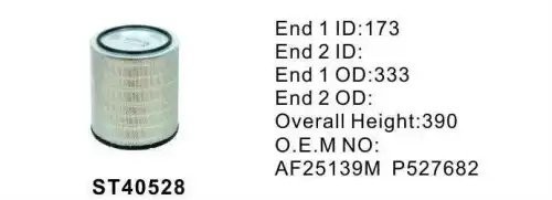 Фильтр воздушный ST40528 ST40528 STAL