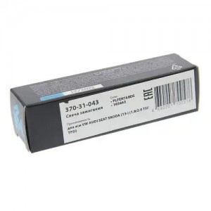 Свеча зажигания VW AUDI SEAT SKODA (13-) (1.8/2.0 TSI/TFSI) (1шт.) MEGAPOWER 370-31-043 MEGA POWER