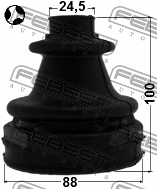 Пыльник ШРУСа внутр FORD FOCUS I 2115-GELHT 2115-GELHT FEBEST