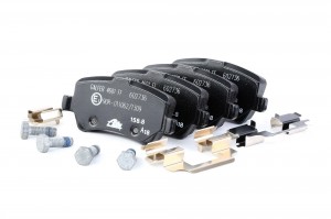 13.0460-2736.2 колодки дисковые задние!\ Ford Galaxy/Mondeo/S-max, Volvo S80 1.6 13.0460-2736.2 ATE