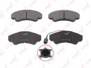 колодки дисковые передние!\ Peugeot Boxer 350 Models, Fiat Ducato 18 Maxi 02> BD-2216 LYNXAUTO