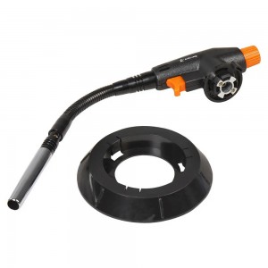 Горелка газовая с пьезоподжигом "AIRLINE" (под цанговый баллон, гибкое сопло D12 ADGT013 AIRLINE