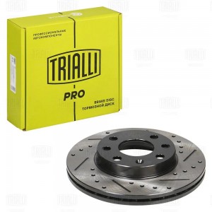 CHEVROLET AVEO (T200) (2003-2008)/AVEO (T250) (200 D=236 mm. !!!!!!6/7 отв. DF 1533S TRIALLI