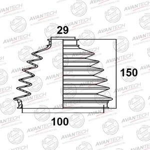 Пыльник привода Avantech BD0120 AVANTECH