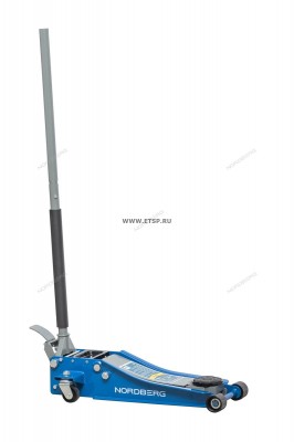 Домкрат гидравлический 3т подкатной Максимальная высота 500 ммМинимальная высота N32032 NORDBERG