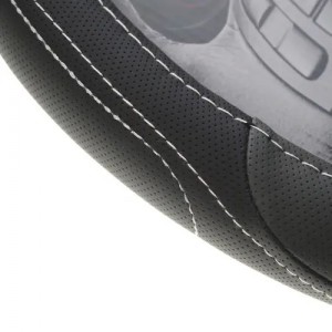 Оплетка руля (XL) 41-43см черно-серая MISTAR MIS17STW55GYXL MISTAR