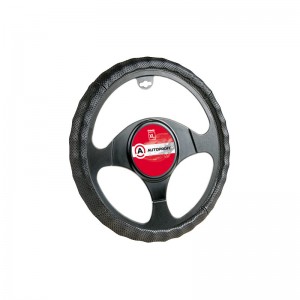 Оплетка руля (XL) 41-43см кожа натуральная AUTOPROFI AP396BKXL AUTOPROFI