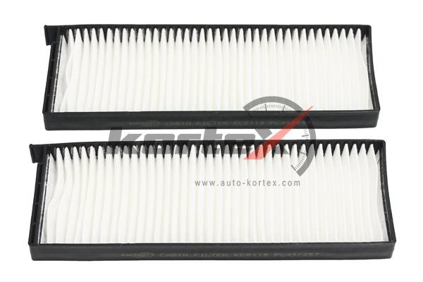 Фильтр салонный SSANG YONG REXTON 02- (к-т 2шт) KC0119 KC0119 KORTEX