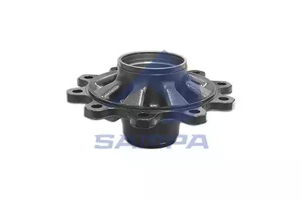 Ступица BPW колеса оси ECO MAXX 6.5-9т (без подшипников) (ромашка) SAMPA 070100 SAMPA
