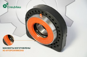 Опора вала карданного МАЗ в сборе Н/О (подушка=20 см) СПЕЦМАШ 63031220208601 SPETSMASH