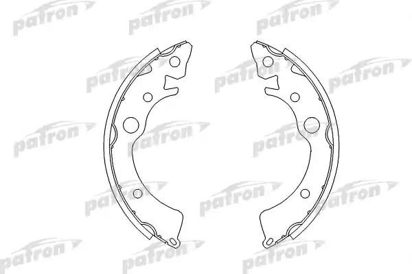 Колодки тормозные PSP219 PSP219 PATRON
