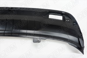 Накладка бампера заднего Kia Rio 3 QB седан, 2011-2015 OEM0385 OEMPARTS