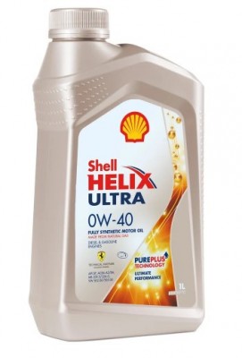 Масло моторное синтетическое Helix Ultra 0W-40 (550046356) 1л 550051577(55006154 550051577 SHELL