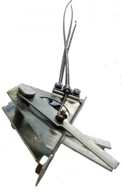 Ручки двери и замок багажника ВАЗ-1111 комплект ДААЗ 1111-6100040-10 DAAZ