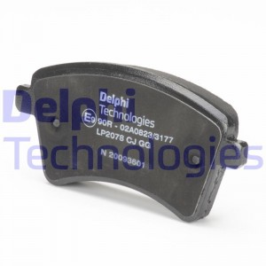 LP2078 колодки дисковые п.\ Renault Kangoo 1.6/1.5DCi 08> LP2078 DELPHI