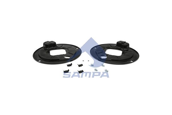Щиток BPW барабана тормозного пылезащитный (комплект на ось, SN4220) SAMPA 070.641-SD SAMPA