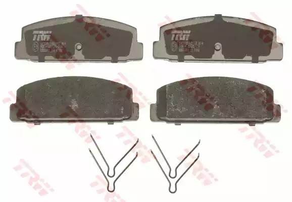 Колодки тормозные MAZDA 6 GG (02-07) (1.8/2.0/2.3), 626 GF (97-02) (1.8/2.0) зад GDB3311 TRW