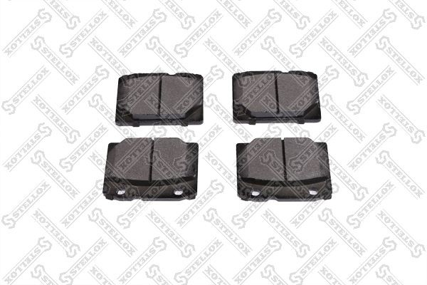 колодки дисковые передние! с антискр. пл.\ Lada 2101-06 1.2-1.6 70> 091-000B-SX STELLOX