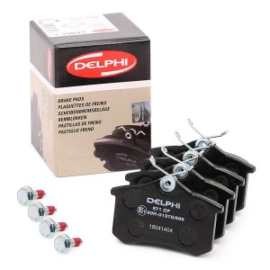 LP571 колодки дисковые з.\ VW Golf/Passat 1.6-2.8/1.9TDi 88-99 LP571 DELPHI