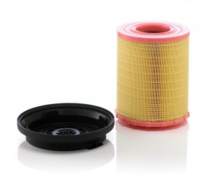 фильтр воздушный! с крышкой H347 D274 d127\ MB OM470 C29010KIT MANN FILTER
