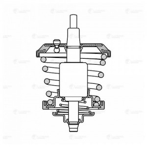 Термостат VW Amarok (10-15),Beetle AUDI A3 LUZAR LT 1806 LUZAR