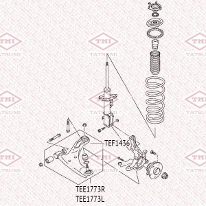 Рычаг передней подвески нижний R SUZUKI Grand Vitara 05- TEE1773R TEE1773R TATSUMI