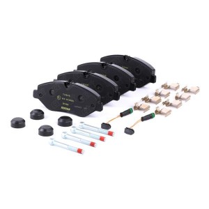 Колодки тормозные MERCEDES Sprinter,Vito дисковые (137x67x21) (4шт.) TEXTAR 2919202 TEXTAR