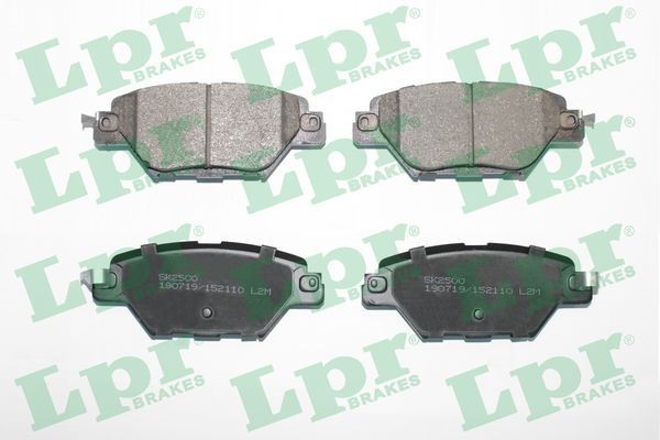 Колодки тормозные MAZDA CX-9 16- задние 05P2110 05P2110 LPR