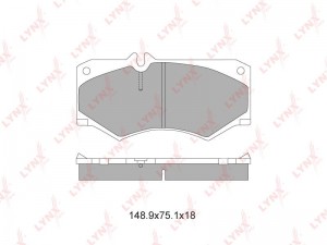 колодки дисковые передние!\ MB T1/T2/LN1 81>, VW LT 28-35 75-96 BD-5335 LYNXAUTO