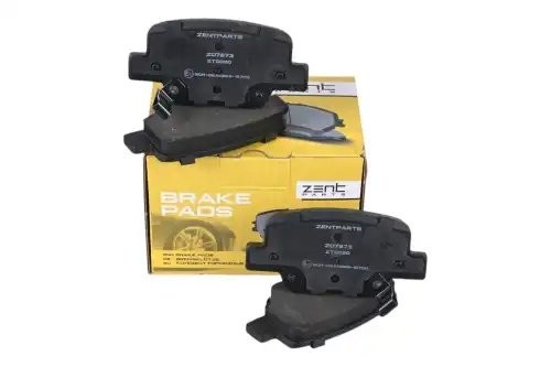 колодки тор. диск. зад. с антиск. пл.! (P83114)\ Toyota Verso 09> Z07873 ZENTPARTS