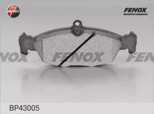 Колодки тормозные дисковые Daewoo Lanos 97- 13, Whell, Nexia 95-97, Cielo 95-97, BP43005 FENOX