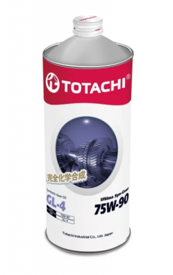 Масло трансмиссионное TOTACHI ULtima Syn-Gear 75W-90 GL-4 1л (4589904931543, 607 G3501 TOTACHI