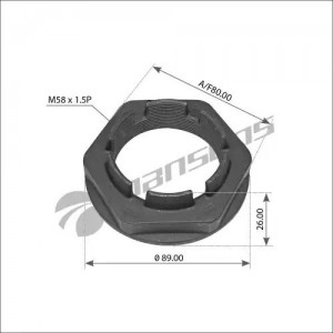 Гайка ступицы M58*1.5 CF85 200.038 MANSONS