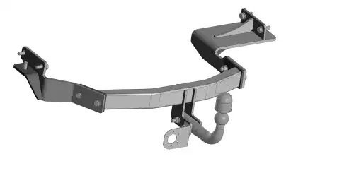 тягово-сцепное устройство! без электрики\ KIA Sorento IV, Hyundai Santa Fe IV 20 6768-A ORIS