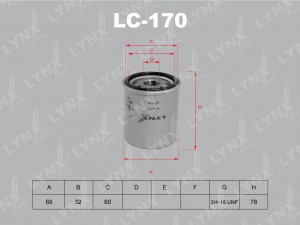 NISSAN MICRA/PRIMERA/SUNNY N14 LC-170 LYNXAUTO