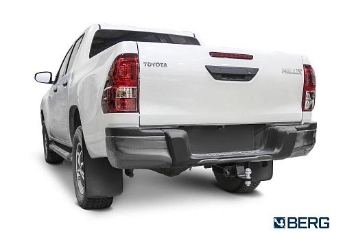 фаркоп! шар E, 3500/120 кг.\ Toyota Hilux, JAC T6/T8 Pro F.5718.001 BERG
