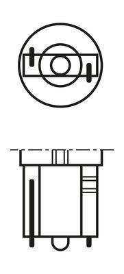 Лампа 12V W1.2W W2x4.6d блистер (2шт.) Pure Light BOSCH 1987301024 BOSCH