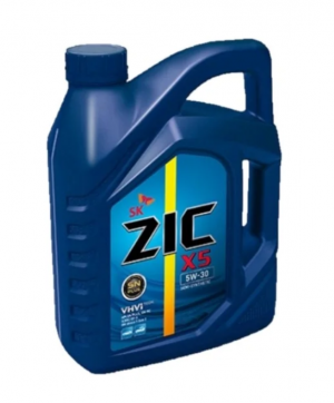 Масло моторное ZIC X5 SP/GF-6 5W30 п/синт.6л 172621 ZIC