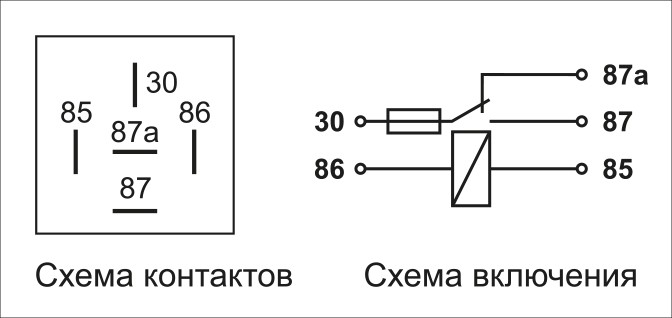 Реле электромагнитное 24V 5-ти контактное 20/15А переключающее с кроншт. и предо 408378720 ENERGOMASH
