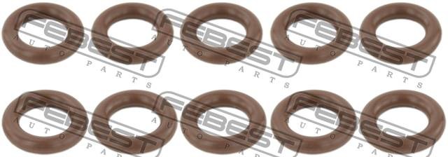 Кольцо уплотнительное форсунки впрыска топлива VOLVO S40 04-12 (компл-10шт) RING RINGFL-027-PCS10 FEBEST
