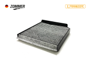 Фильтр салонный ВАЗ Largus, RENAULT Logan, Duster, Sandero (угольный) ЕС 8081 Z_7701062227C ZOMMER